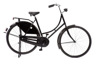 Foto van Avalon budget export 28 inch 56 cm dames terugtraprem zwart via internet-bikes