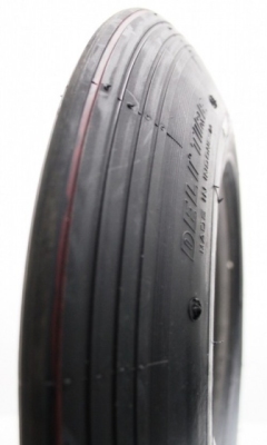 Foto van Deli tire buitenband 350 100 / 350 8 voor kruiwagen / skelter via internet-bikes