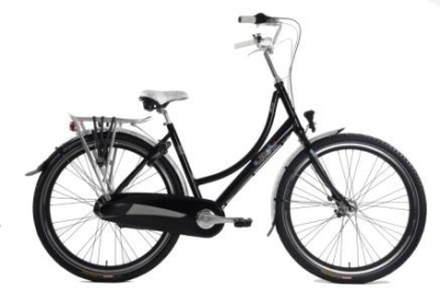 Foto van Vogue daisy 28 inch 51 cm dames 3v rollerbrakes zwart via internet-bikes