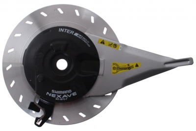 Shimano rollerbrake nexave voor 150 mm zilver  internet-bikes