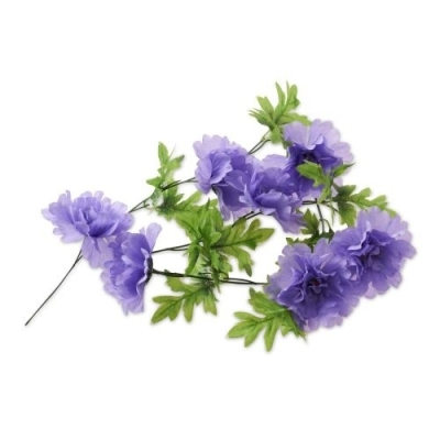 Foto van Basil bloemenstreng flower garland pioenroos lavendel 130 cm via internet-bikes
