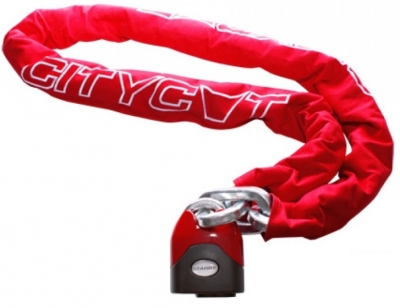 Starry kettingslot citycat met nylon hoes 1200 x 12,5 mm rood  internet-bikes