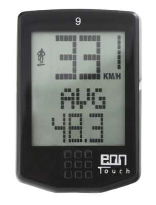 Foto van Echowell fietscomputer eon touch 9 functies via internet-bikes