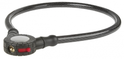 M wave kabelslot twist lock 650 x 12 mm zwart  internet-bikes