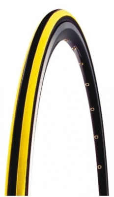 Cst buitenband race czar 700 x 23c (23 622) zwart/geel  internet-bikes