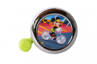 Foto van Widek bel disney mickey mouse chroom groene knop via internet-bikes