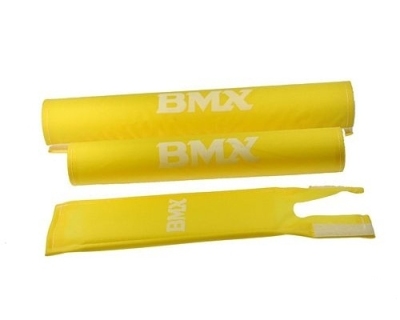 Foto van Vwp bmx pads set geel via internet-bikes