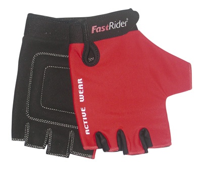 Foto van Fastrider handschoenen one rood maat 9.5 via internet-bikes