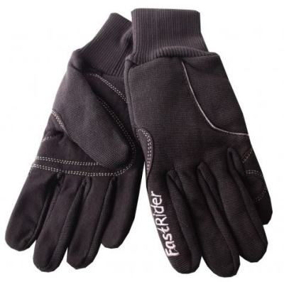 Foto van Fastrider winter handschoenen one zwart maat 8 via internet-bikes