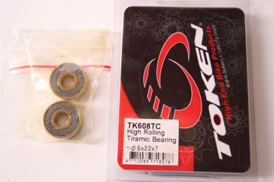 Foto van Token bearing tk608tc 8x22x7 via internet-bikes