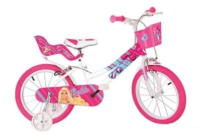 Foto van Dino 146r barbie 14 inch meisjes v brake roze via internet-bikes