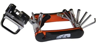 Foto van Super b bike tool pocket 17 functies via internet-bikes