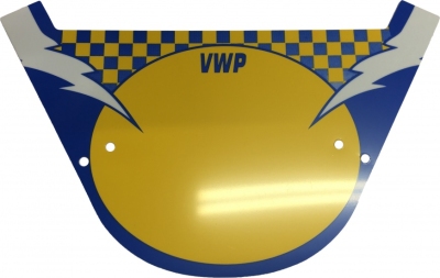 Foto van Vwp bmx stuurbord nummerplaat via internet-bikes