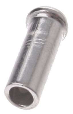 Foto van Shimano kabel antirafel eindnippel 1,6 mm 100 stuks via internet-bikes