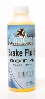 Foto van Amigo brake fluid dot 4 250cc via internet-bikes