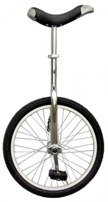 Foto van Fun eenwieler 20 inch unisex zilver via internet-bikes