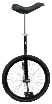 Foto van Fun eenwieler 20 inch unisex zwart via internet-bikes