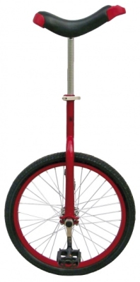 Foto van Fun eenwieler 20 inch unisex rood via internet-bikes