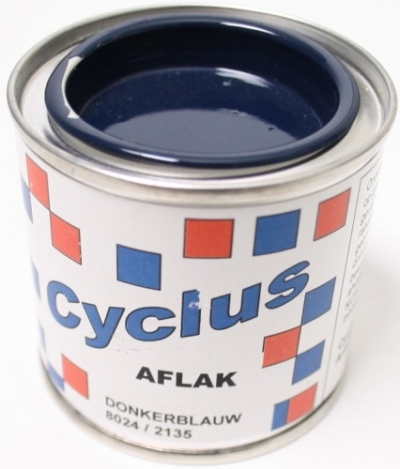 Foto van Cyclus lak donkerblauw 100 ml via internet-bikes