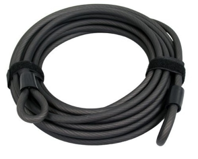 Foto van Amigo kabelslot spiraalkabel 10 meter x 10 mm zwart via internet-bikes