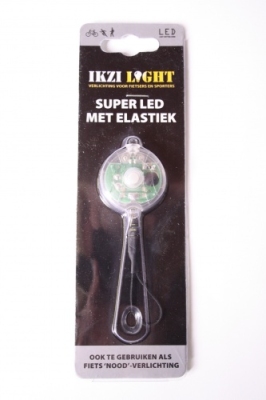 Foto van Ikzi light ledverlichting elastiek wit 1led via internet-bikes