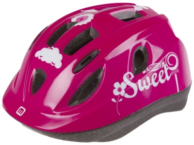 Foto van Mighty helm junior sweet roze maat 48/54 cm via internet-bikes