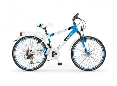Foto van Mbm district 24 inch 36 cm jongens 6v v brake blauw via internet-bikes