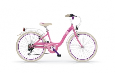 Foto van Mbm fleur 20 inch 30 cm meisjes 6v v brake roze via internet-bikes