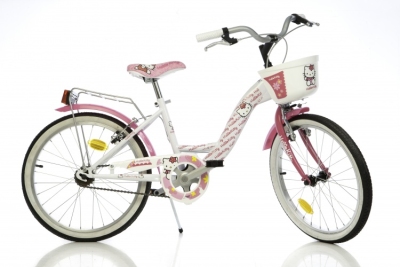 Dino 204r hello kitty 20 inch meisjes v brake roze  internet-bikes