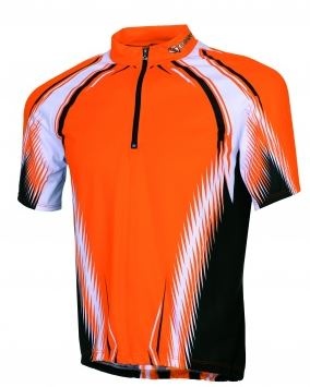 Foto van Gonso fietsshirt mikeno heren oranje maat xxl via internet-bikes