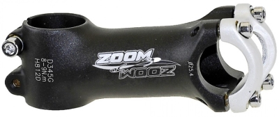 Foto van Zoom stuurpen voorbouw vast 28,6 / 110 / 25,4 mm mat zwart via internet-bikes