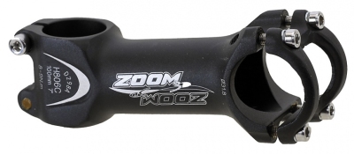 Foto van Zoom stuurpen voorbouw vast 3d 28,6 / 90 / 31,8 mm mat zwart via internet-bikes