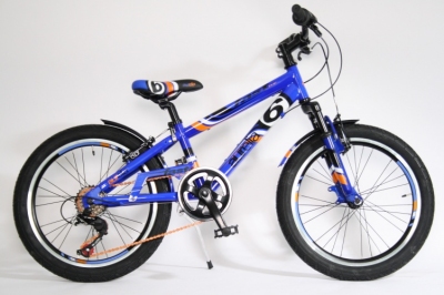 Foto van Aurelia fast boy suspension 1020bs 20 inch jongens 6v v brake blauw via internet-bikes