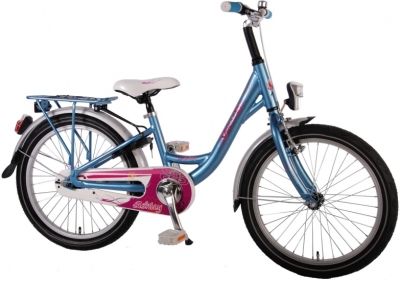 Foto van Volare ashley 20 inch 32 cm meisjes v brake blauw via internet-bikes