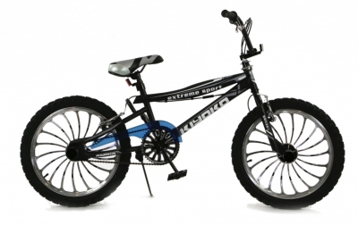 Foto van Popal kiyoko 201 20 inch 47 cm unisex v brake grijs/zwart via internet-bikes