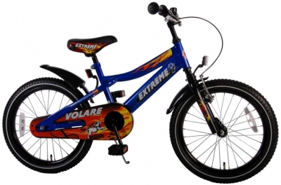 Foto van Volare extreme 18 inch 28 cm jongens terugtraprem blauw via internet-bikes
