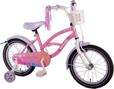 Foto van Volare springtime cruiser 16 inch 25,5 cm meisjes terugtraprem roze via internet-bikes
