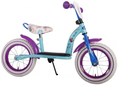 Foto van Disney frozen loopfiets 12 inch meisjes blauw via internet-bikes