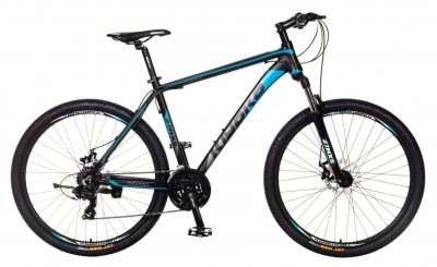 Popal kiyoko 27mx5 27,5 inch 50 cm heren 21v schijfrem blauw/zwart  internet-bikes