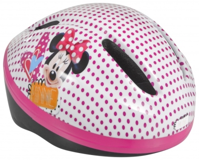 Foto van Disney helm minnie mouse meisjes roze maat 53 56 via internet-bikes