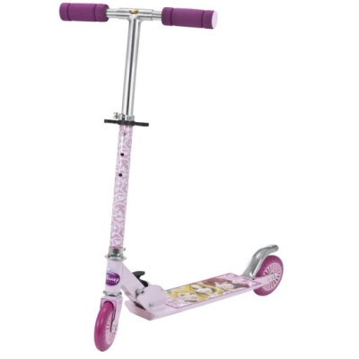 Foto van Powerslide princess vouwstep meisjes voetrem roze via internet-bikes