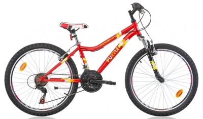 Foto van Marlin puzzle 20 inch 25 cm jongens 6v v brake rood via internet-bikes