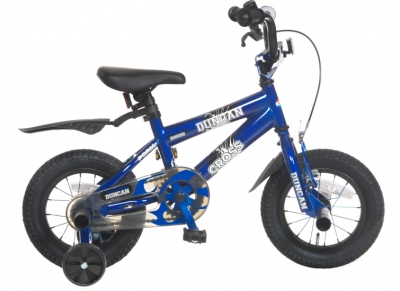 Foto van Popal duncan 12 inch 22 cm jongens terugtraprem blauw via internet-bikes