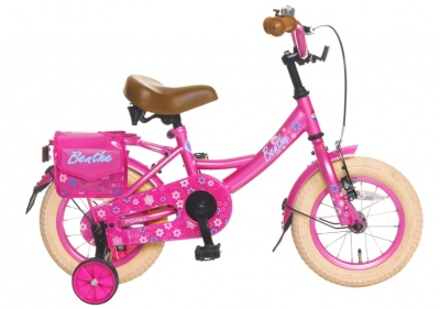 Foto van Popal benthe 12 inch 22 cm meisjes terugtraprem roze via internet-bikes