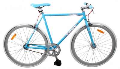 Foto van Troy speed 28 inch 53 cm heren v brake blauw via internet-bikes