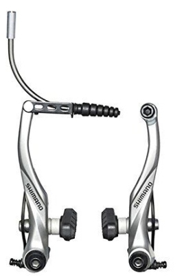 Shimano v brake alivio m/s65t voor aluminium zilver  internet-bikes
