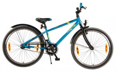 Foto van Volare blade 24 inch 28 cm jongens terugtraprem blauw via internet-bikes