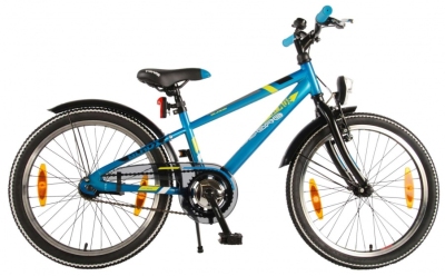 Foto van Volare blade 20 inch 25,4 cm jongens terugtraprem blauw via internet-bikes