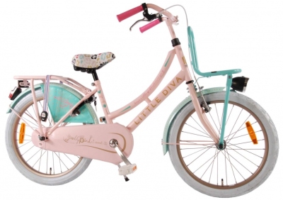 Foto van Little diva meisjesfiets 20 inch 31,75 cm meisjes terugtraprem roze via internet-bikes