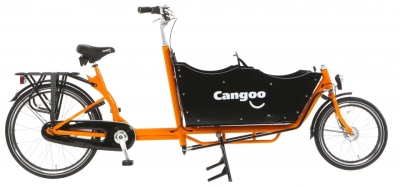 Foto van Cangoo downtown plus n7 24 inch 42 cm unisex 7v terugtraprem oranje via internet-bikes